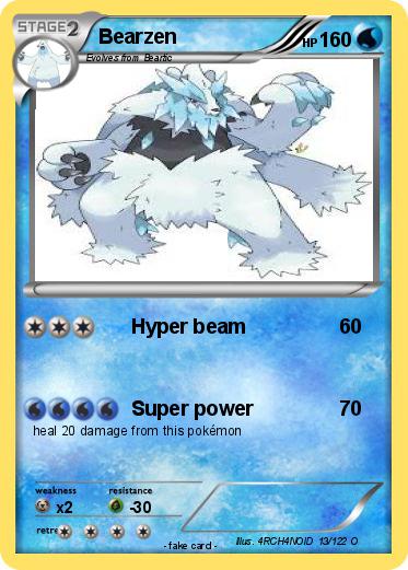 Pokemon Bearzen