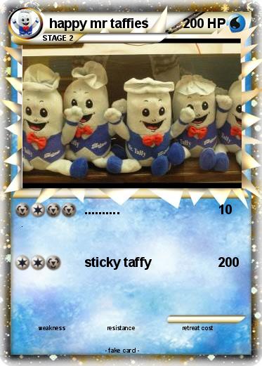 Pokemon happy mr taffies