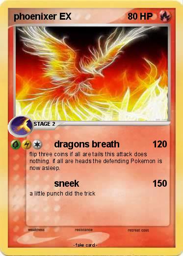 Pokemon phoenixer EX
