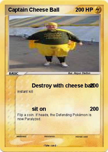 Pokemon Captain Cheese Ball
