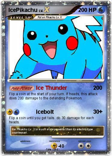 Pokemon IcePikachu