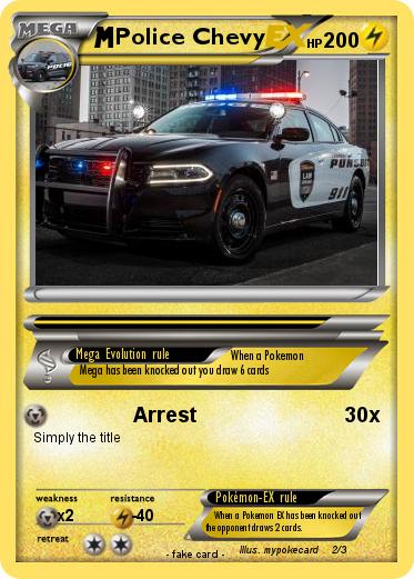 Pokemon Police Chevy