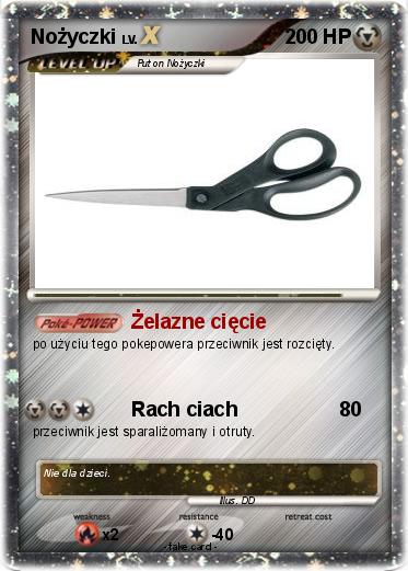 Pokemon Nożyczki