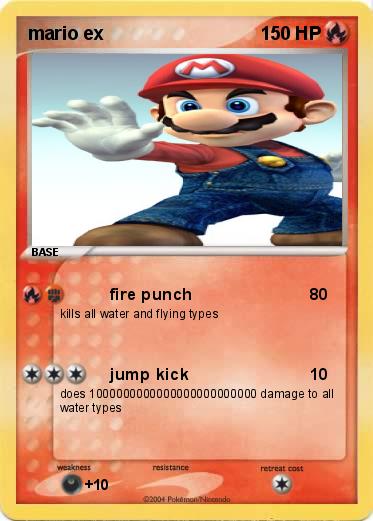 Pokemon mario ex