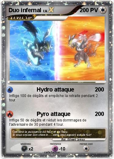Pokemon Duo infernal