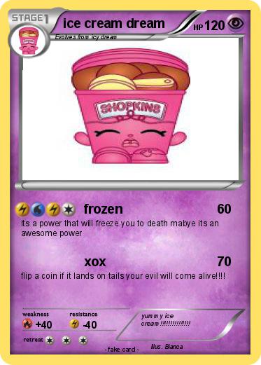 Pokemon ice cream dream