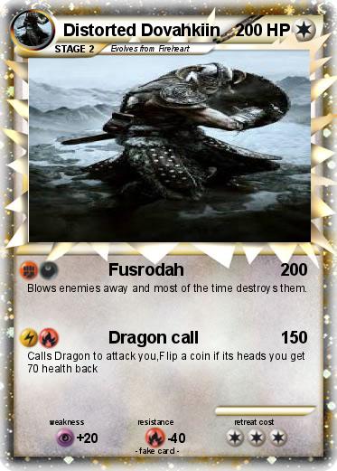 Pokemon Distorted Dovahkiin