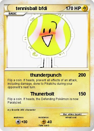 Pokemon tennisball bfdi