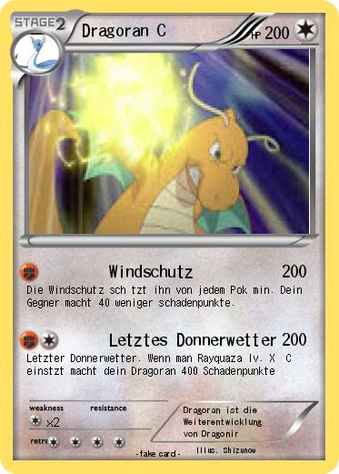 Pokemon Dragoran C