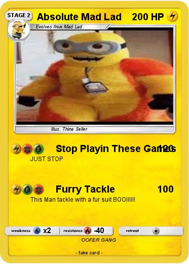 Pokemon Absolute Mad Lad