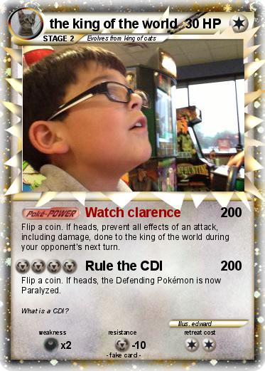 Pokemon the king of the world