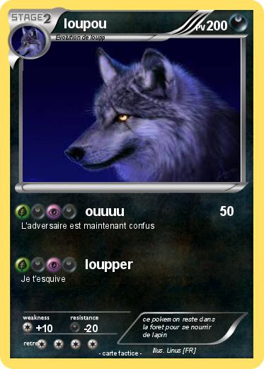 Pokemon loupou