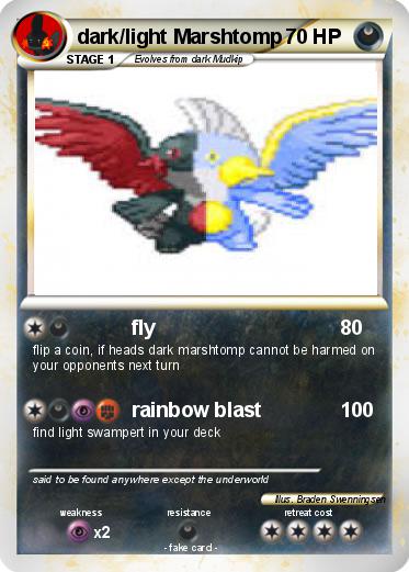Pokemon dark/light Marshtomp