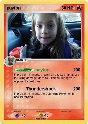 Pokemon payton