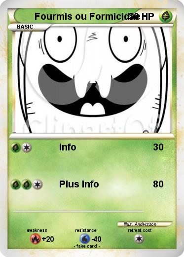 Pokemon Fourmis ou Formicidae