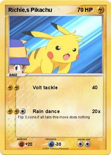 Pokemon Richie,s Pikachu