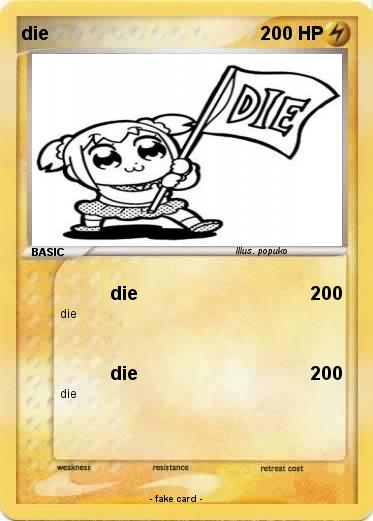 Pokemon die
