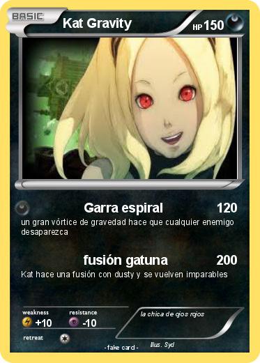 Pokemon Kat Gravity