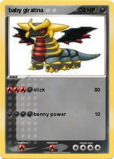 Pokemon baby giratina