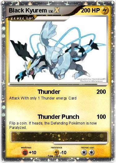 Pokemon Black Kyurem