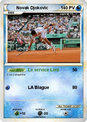 Pokemon Novak Djokovic