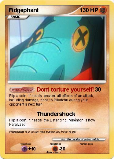 Pokemon Fidgephant