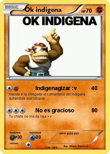Pokemon Ok indigena