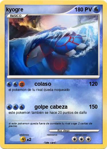 Pokemon kyogre