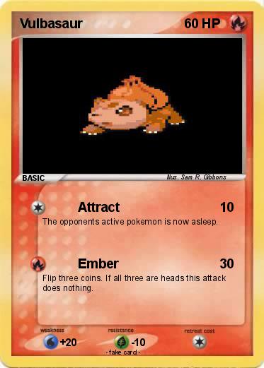 Pokemon Vulbasaur