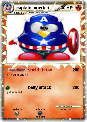 Pokemon captain america