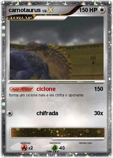 Pokemon carnotaurus
