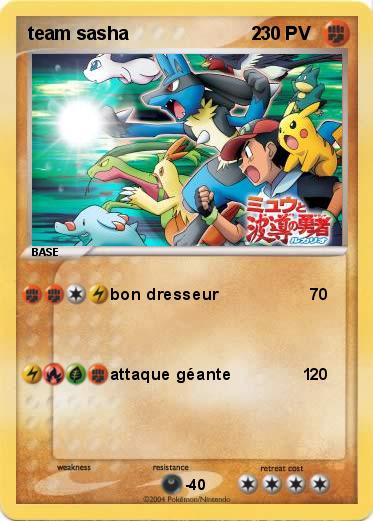 Pokemon team sasha                        2
