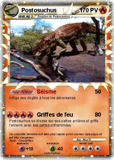 Pokemon Postosuchus