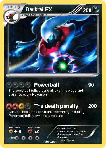 Pokemon Darkrai EX
