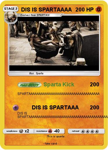 Pokemon DIS IS SPARTAAAA