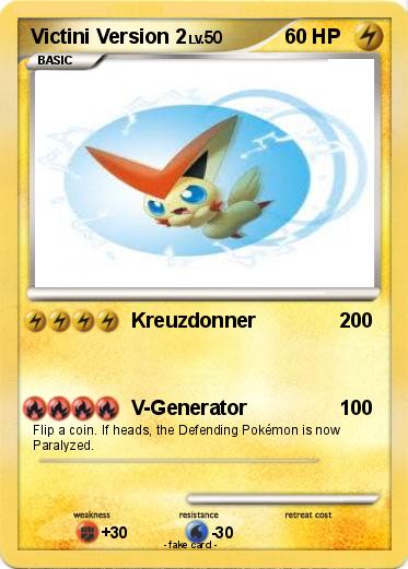 Pokemon Victini Version 2