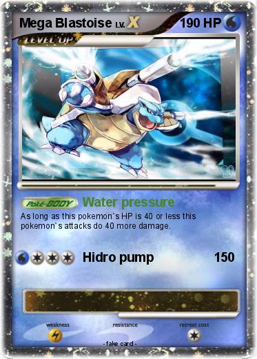 Pokemon Mega Blastoise