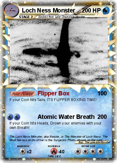 Pokemon Loch Ness Monster