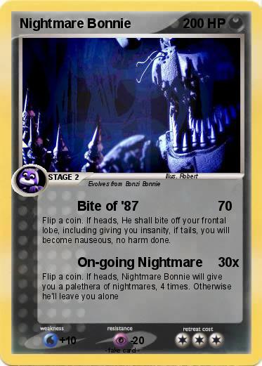 Pokemon Nightmare Bonnie