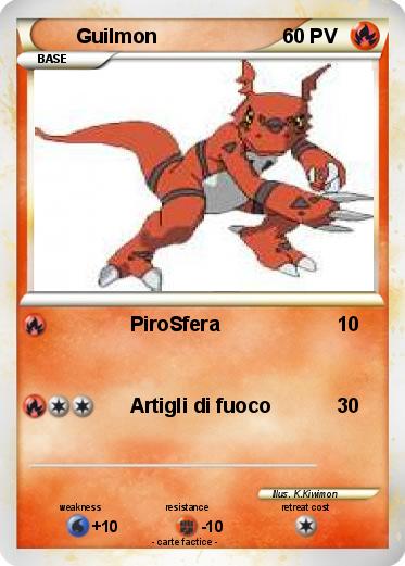 Pokemon Guilmon