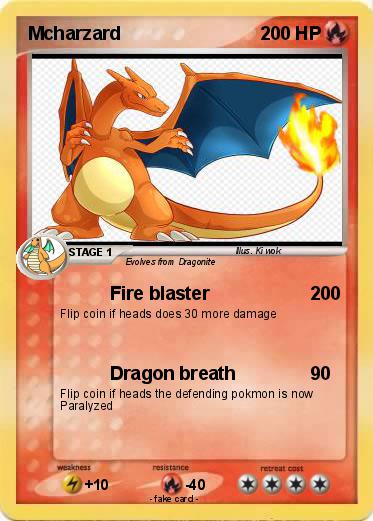 Pokemon Mcharzard