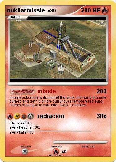 Pokemon nukliarmissle
