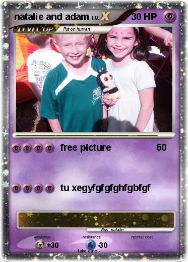 Pokemon natalie and adam