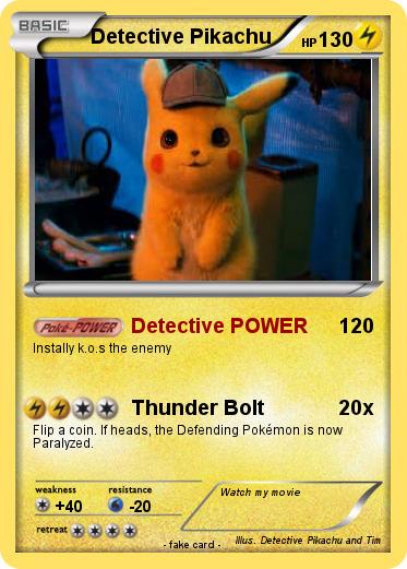 Pokemon Detective Pikachu