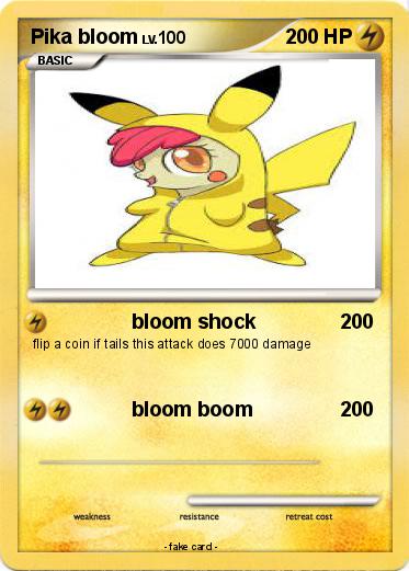 Pokemon Pika bloom