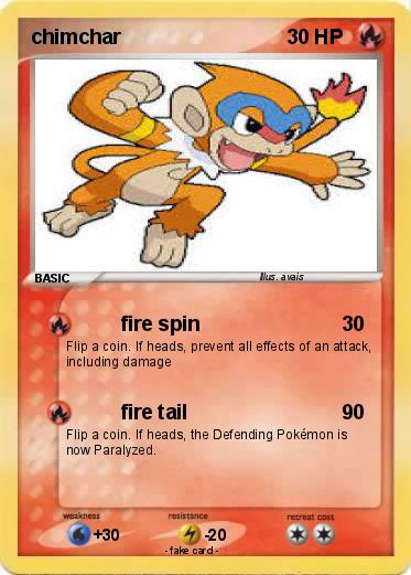 Pokemon chimchar
