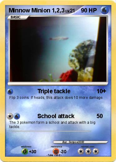 Pokemon Minnow Minion 1,2,3