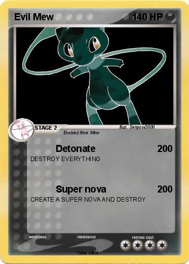Pokemon Evil Mew