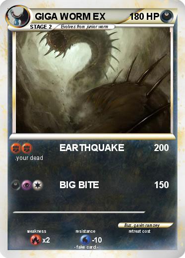 Pokemon GIGA WORM EX