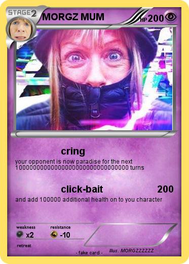 Pokemon MORGZ MUM